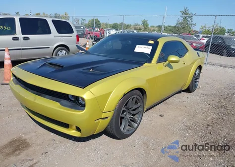 2016 Dodge Challenger R/T Scat Pack z USA, uszkodzony, nr VIN 2C3CDZFJ8LH179415